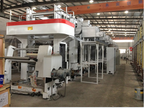 Fully Automatic Rotogravure Printing Machine Water Based Ink Easy Operation