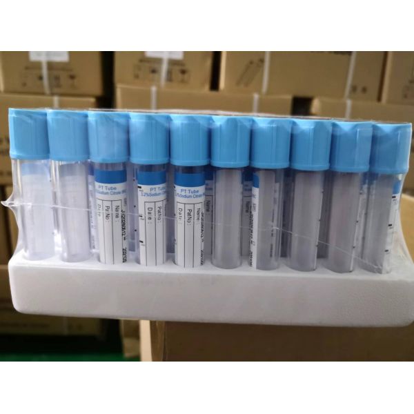 Disposable Vacuum Blood Collection Tube Made of Glass and PET Material for Medical Examination and Blood Testing Tubes
