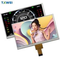 Painel de visualização de instrumentos de automóveis de 7 polegadas 450cd/m2 1024*600 MIPI Interface