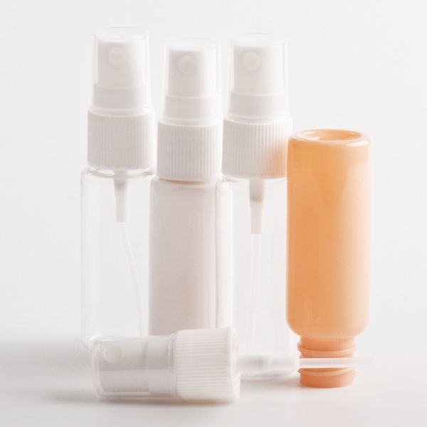 Покрашенный пластиковый косметический размер перемещения бутылок 20мл брызг пустой для духов