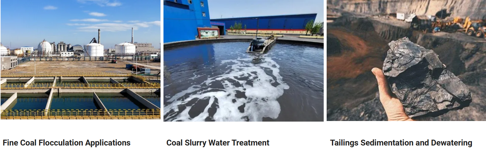 OYIFLOC Anionic Polyacrylamide (PAM) Coagulant for Coal Washing Water Clarification