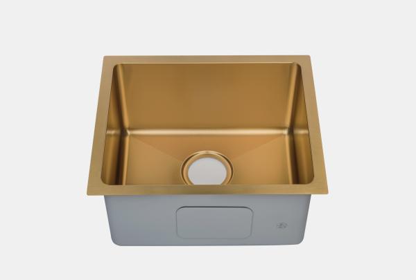 Anti Rust Rectangular Single Bowl Undermount Stainless Steel Sink Lifetime Warranty
