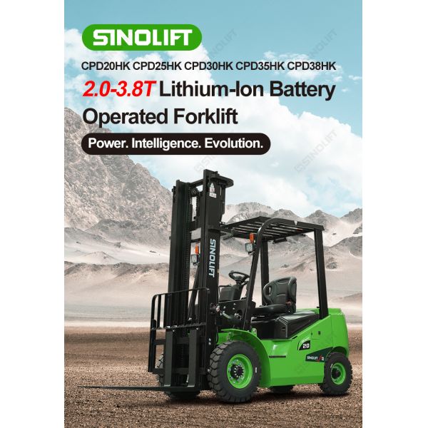 CPD20HK-CPD38HK series Lithium-Ion Counterbalance Forklift Truck for Heavy-Duty Warehousing