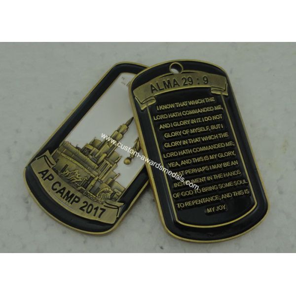 Full Relief College Basketball Coin , Zinc Alloy Hard Enamel Military & Police Coin