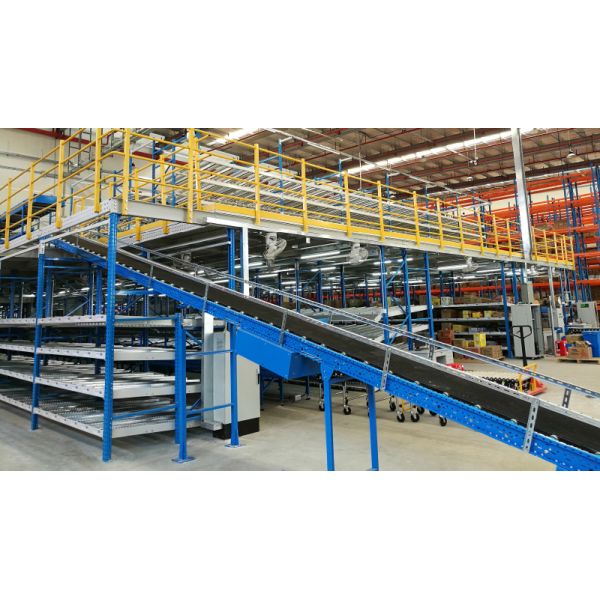A12: Carton Flow Racking Roller Rack Gravity Roller Racking Roller Conveyor Racks