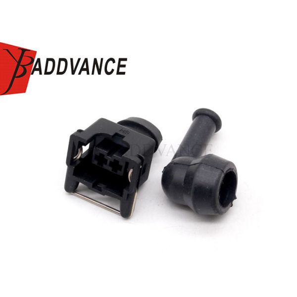 Женское водоустойчивое 2 снабжение жилищем соединителя инжектора топлива пути EV1 с ботинком 90 градусов резиновым