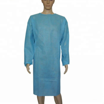 Anti Static PP Isolation Gown , Sterile Isolation Gown Water Repellent