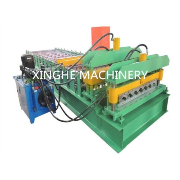 Glazed Tile Roll Forming Machine，Roll Forming Machine For Cold Room Panel