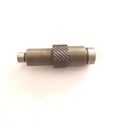 Module 0.5 Steel Helical Gear Shaft High Precision 45HRC Hardness