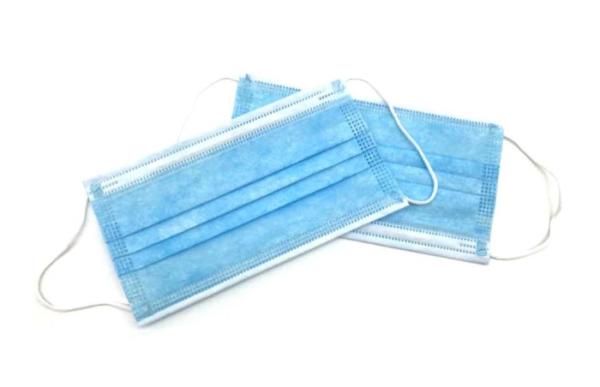 Non Irritating 3 Ply Earloop Face Mask , Non Woven Disposable Protective Mask