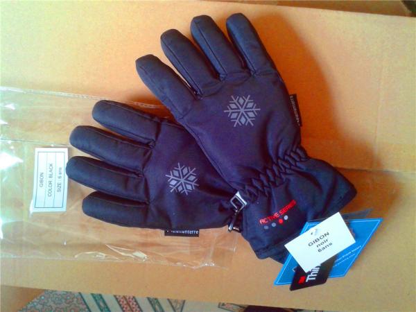 Youth polyester winter ski gloves