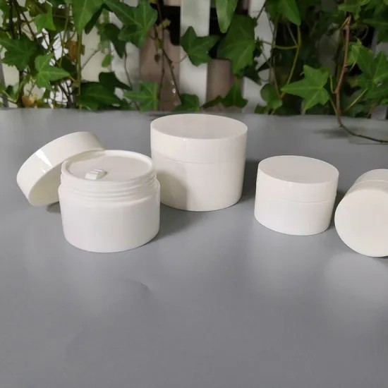 JL-JR824A PP Double Wall Cream Jar 5ml 8ml 15ml 30ml 50ml 100ml 150ml 200ml 250ml