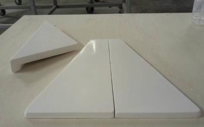 Anti - Acid Marble Shower Floor / Marble Shower Enclosures Wear Resistant