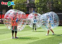 Juegos inflables para la bola inflable humana clara de la burbuja del cuerpo de los adultos para Team Building Sports Game