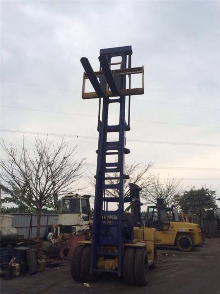 used komatsu FD150 forklift made in japan with new model origianl paint