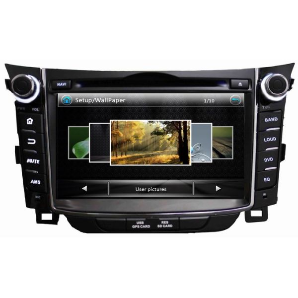 Ouchuangbo Car GPS Navi DVD Stereo for Hyundai I30 2011-2013 Auto Radio USB iPod BT OCB-7028A