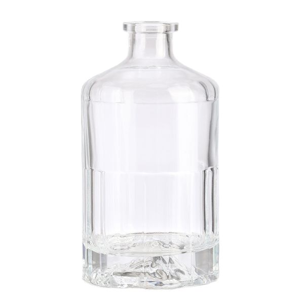Material de base Botella de vidrio para la industria de fabricación de Pisco Shochu y Tequila
