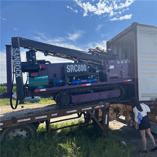 Sonic Drilling Rig Borehole 200m Geological Equipment Hydraulic Core Sample Drilling Rig