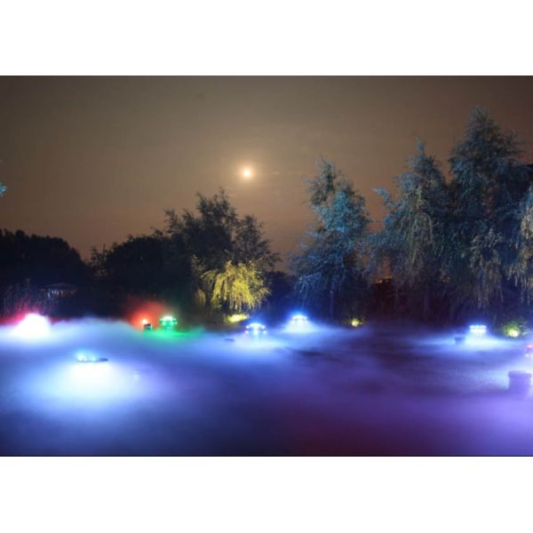 Garden Decoration Misting Lighted Fountain , Indoor Stage Fog Mist Fountain