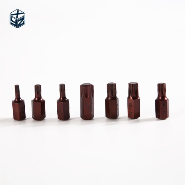 Industrial Grade 40 Pieces Bits Set with Red S2 Material and Natural Finish Plastic Box