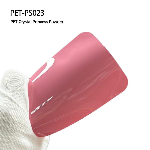 PET-PS023 PET Crystal Princess Powder Car Vinyl Wrap Film Self Healing Anti Scratch