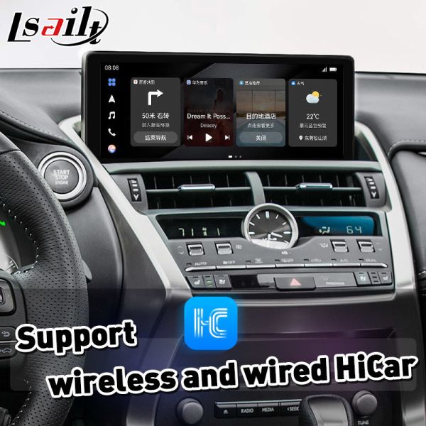 Беспроводной интерфейс Carplay для Lexus NX 300h 200 300 F Sport 2017-2021