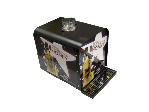 shot chiller dispenser with big volum stainless steel inner tank For Bar High Performance