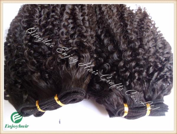 Malaysian 5A virgin remy hair weave ,natural color(can be dye) curly 10''-26''length hair