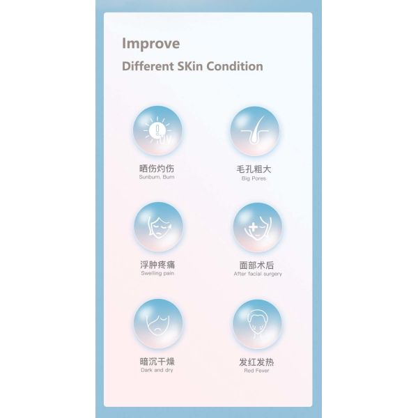 Cryotherapy Ice Roller For Face Eyes Silicone Face Massager Roller Puffiness Migraine Pain Relief And Minor Injury