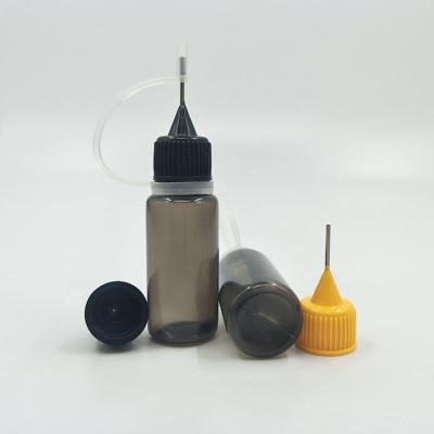 Transparent Black Customize Liquid Plastic Dropper Bottles for Precise Liquid Dispensing Needs