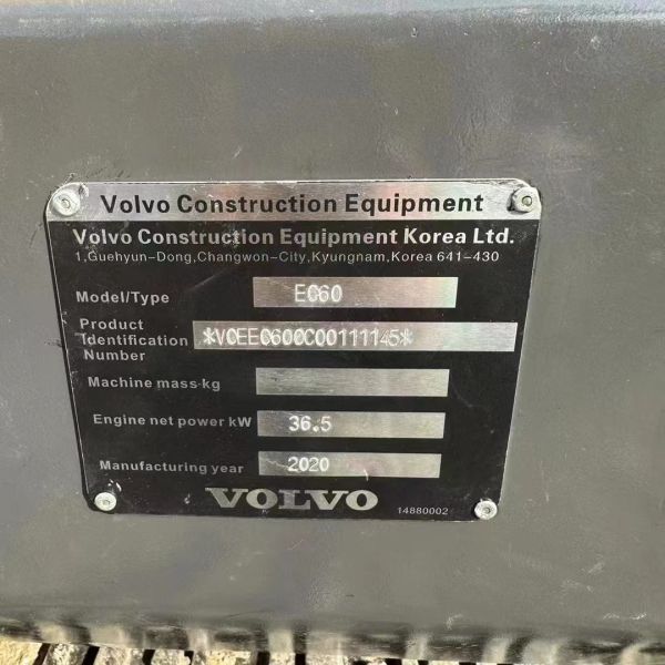 Строительная техника, используемая в подержанных экскаваторах Volvo, поступает из Китая