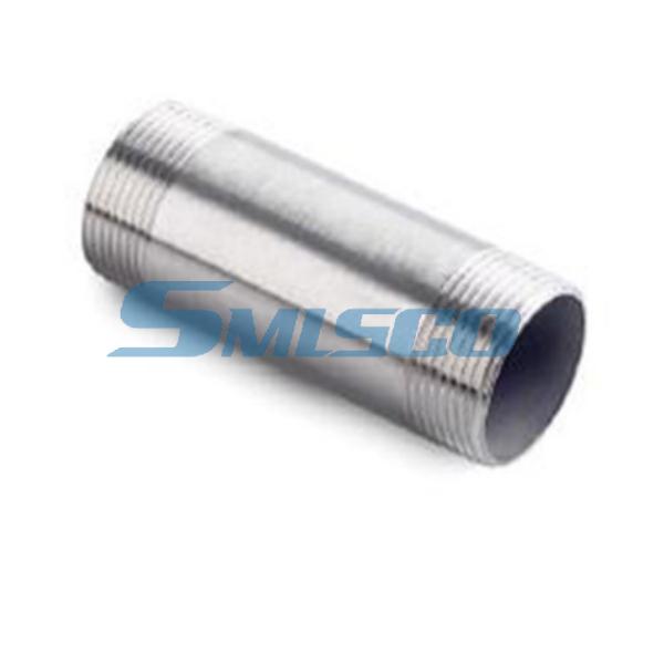 304 Stainless Steel Long Nipple 4 NPT 150LB Fitting