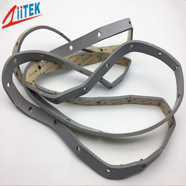 Materiais de alta temperatura da gaxeta de espuma Z-Foam8240 do silicone 200℃ 6mmT para a pilha de carregamento de selagem