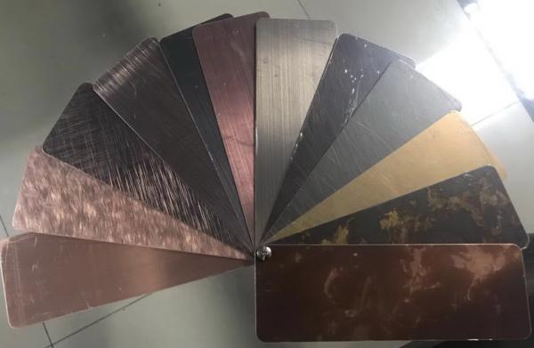 Bronze Sheet Metal Stainless Steel Antique Surface For Artware Decoration