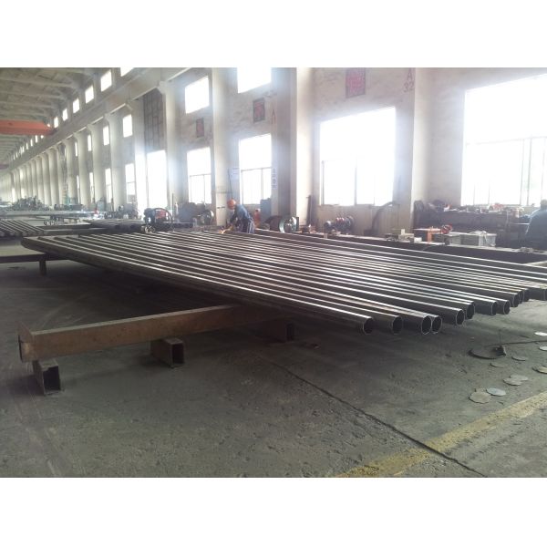 Customized Tubular Steel Tower Electric Pole / Power Transmission Poles