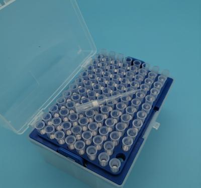 0.1-10ul Disposable Pipette Tips Transparent Sterile Low Adsorption Suction Head
