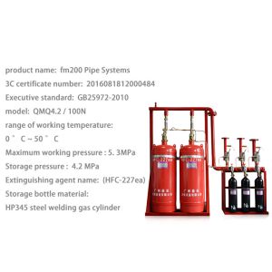 Laboratory 4.2 MPa Fire Extinguisher Pipe System