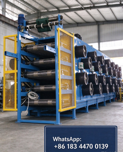 Customized Design Rubber Sheet Batch off Cooler with PLC Automatic Control and Horizontal Structure