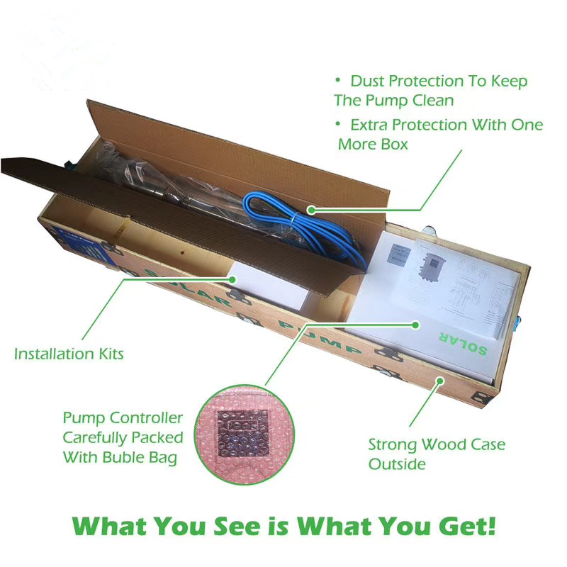 200m submersible Solar Water Pump