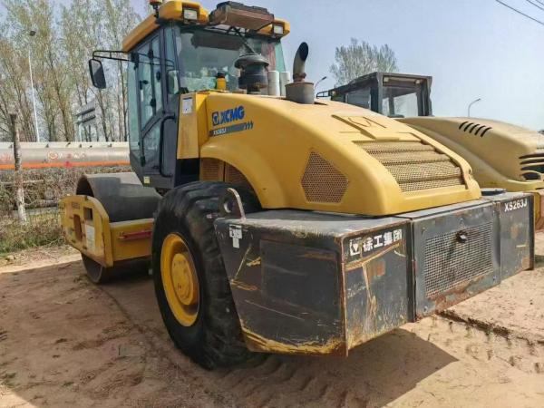 Used XCMG XS263J Vibratory Road Roller  Global Shipping 26t
