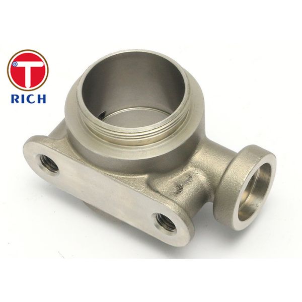 CNC Lathe Machine Parts CNC Machining Left And Right Support Block Precision Casting