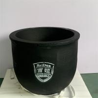 Jewelry Making Black Silver Melting Crucible Pour la compatibilité avec le butane