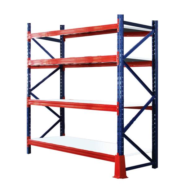400MM 500KG  Industrial Shelving Racks Equipment Medium Duty Pallet Racking 4 Layer