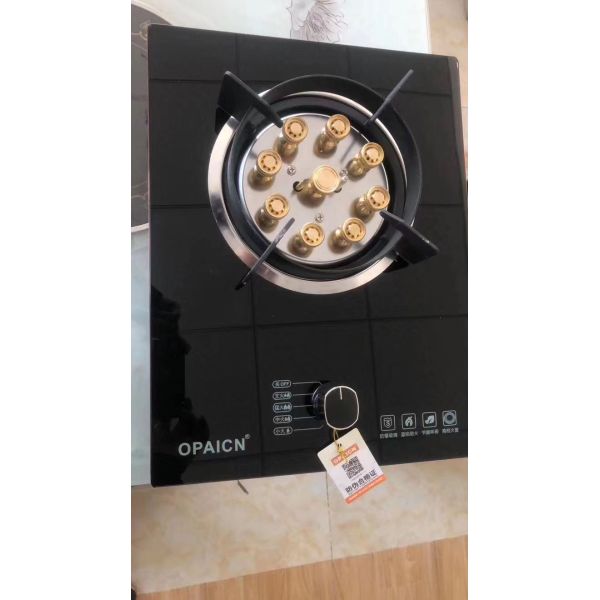 Size Outdoor Stove Camping Portable Gas Stove with Single Burner and Gas Control Knob