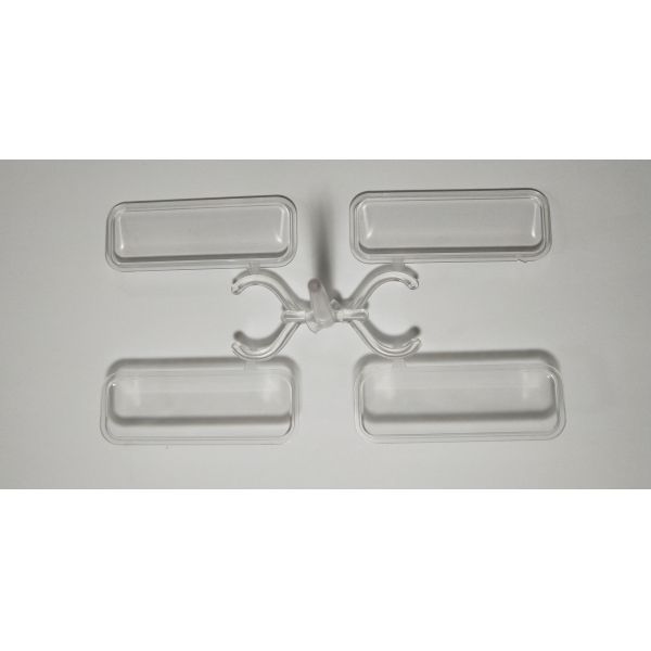 asamblea de vivienda plástica del molde 500K de los componentes del ABS plástico de la PC