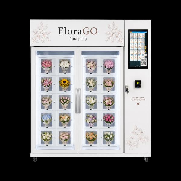 Flower Vending Machine Locker System for 24/7 Fresh Bouquet Sales