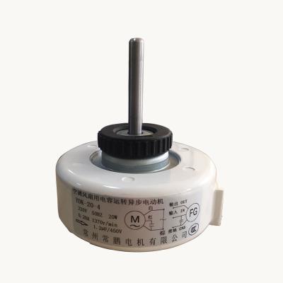 Motor assíncrono da fase monofásica de 4 Polos para o refrigerador de ar/condicionador de ar/o motor branco embalado resina