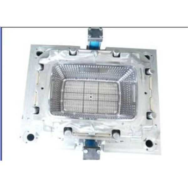 10kW Plastic Fruit Box Making Machine , Double Color Injection Molding Machine