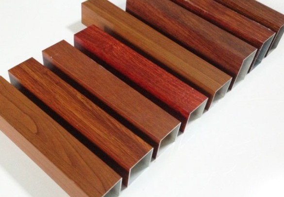 Anhui Shengxin 6061 6063 Competitive Custom Length Wood Grain Transfer Aluminum Profile