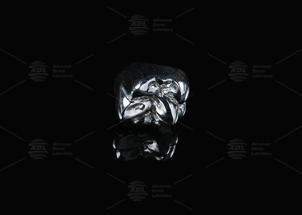 FMC Co Cr Full Metal Crown Sleek Modern Strong Sturdy Metal Alloy For Durability